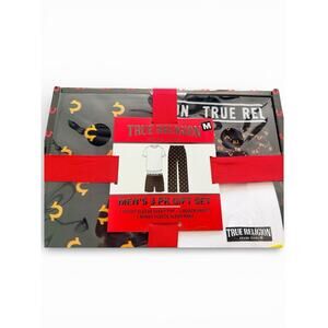 True Religion Men's 3 Pc Loungewear Gift Box Set New Size Medium